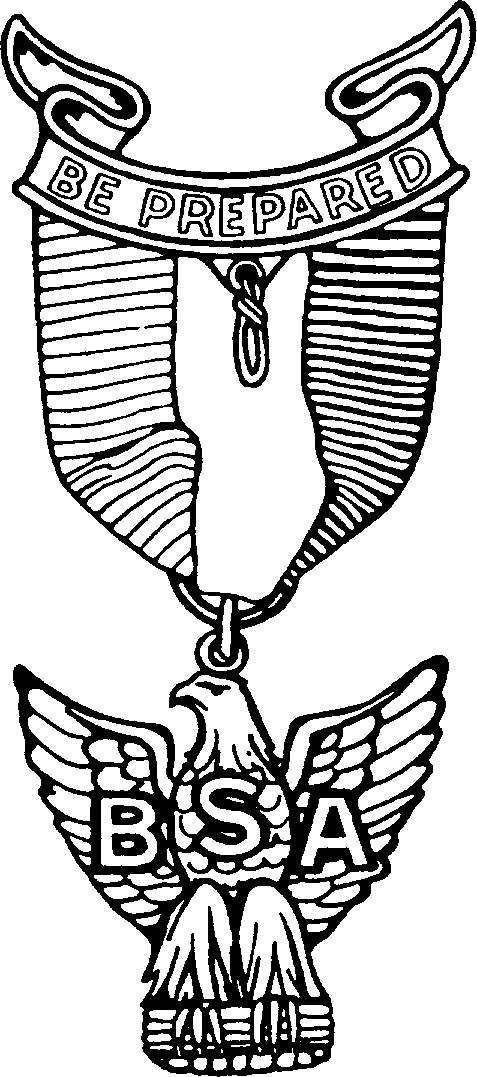 eagle scout coloring pages - photo #3