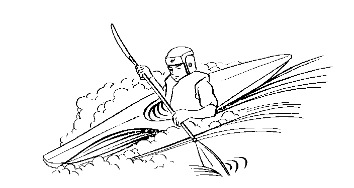 clipart of a kayak - photo #46