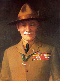The founder of Scouting