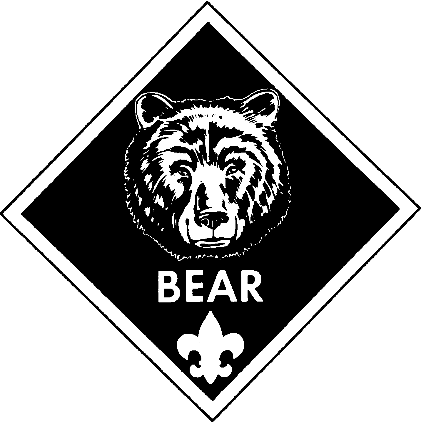 Cub Scout Bear Clip Art